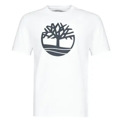 Timberland SS KENNEBEC RIVER BRAND TREE TEE Bílá