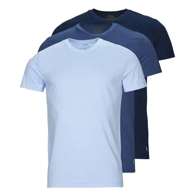 Polo Ralph Lauren 3 PACK CREW UNDERSHIRT Modrá