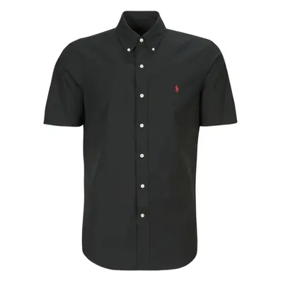 Polo Ralph Lauren CHEMISE COUPE DROITE EN POPELINE UNIE Černá