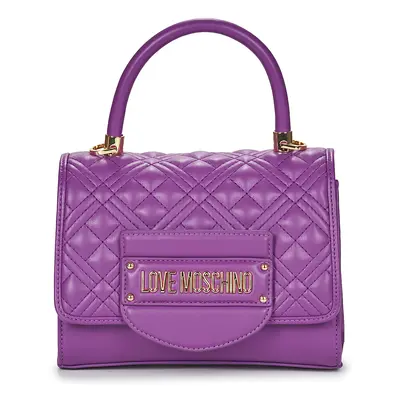 Love Moschino QUILTED TAB Fialová