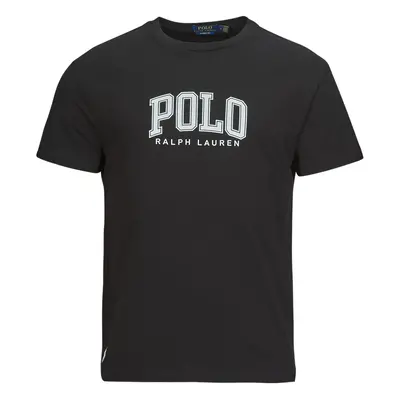 Polo Ralph Lauren T-SHIRT AJUSTE EN COTON SERIGRAPHIE POLO RALPH LAUREN Černá