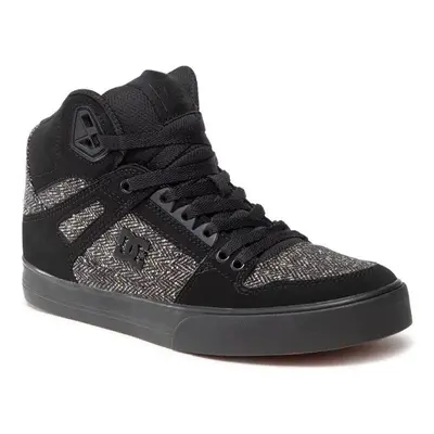 DC Shoes Pure high-top wc ADYS400043 BLACK/BLACK/BATTLESHIP (KKB) Černá