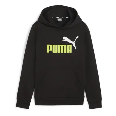 Puma ESS+ 2 COL BIG LOGO HOODIE FL B Černá