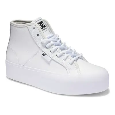 DC Shoes Manual hi wnt ADJS300286 WHITE/WHITE (WW0) Bílá