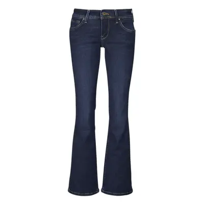 Pepe jeans SLIM FIT FLARE LW Modrá