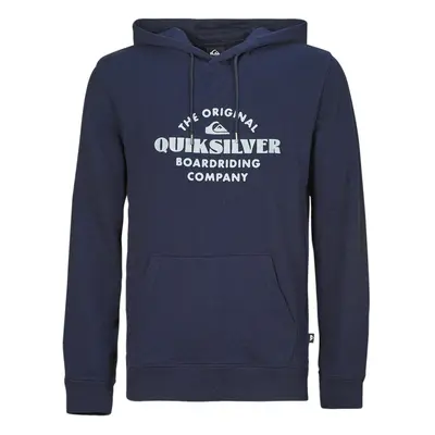 Quiksilver TRADESMITH HOODIE Tmavě modrá