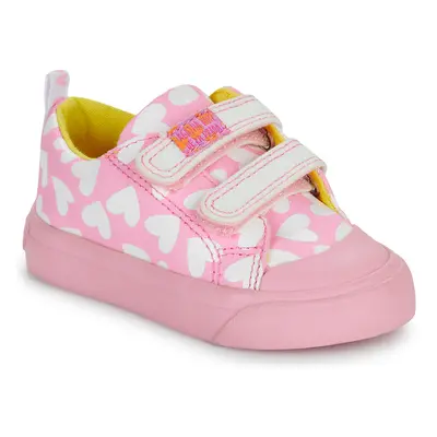 Agatha Ruiz de la Prada ZAPATO LONA CORAZONES Růžová