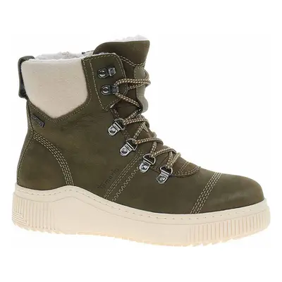 Tamaris Dámská kotníková obuv 8-86219-29 khaki Zelená