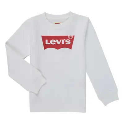 Levis BATWING CREWNECK SWEATSHIRT Bílá