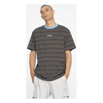 Santa Cruz Classic strip stripe t-shirt Černá