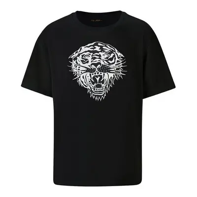 Ed Hardy Tiger-glow t-shirt black Černá