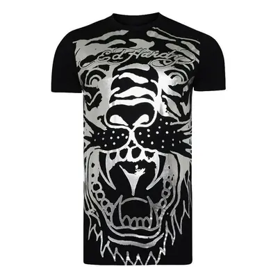 Ed Hardy Big-tiger t-shirt Černá