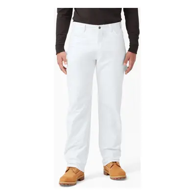 Dickies M relaxed fit cotton painter's pant Bílá