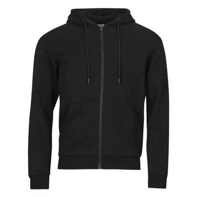 Jack & Jones JJEBRADLEY SWEAT ZIP HOOD Černá