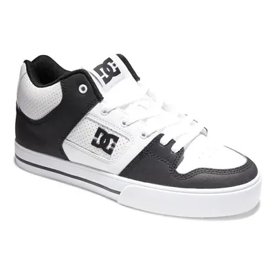 DC Shoes Pure mid ADYS400082 WHITE/BLACK/WHITE (WBI) Bílá