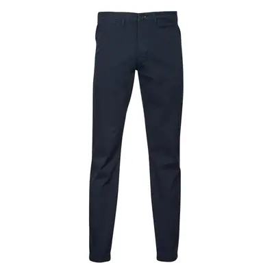 Selected SLHSLIM-NEW MILES 175 FLEX CHINO Tmavě modrá