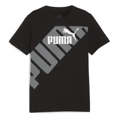 Puma PUMA POWER GRAPHIC TEE B Černá