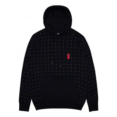 Wrung Dots hood Černá