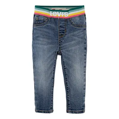 Levis PULLON RAINBOW SKINNY JEAN Modrá