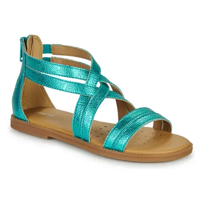 Geox J SANDAL KARLY GIRL Modrá