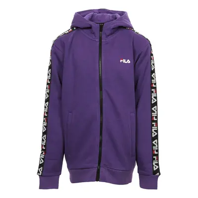 Fila Adara Tape Zip Jacket Kids Fialová