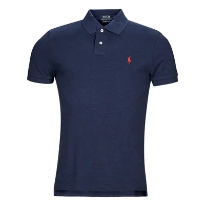 Polo Ralph Lauren K224SC01-SSKCCMSLM1-SHORT SLEEVE-KNIT Tmavě modrá