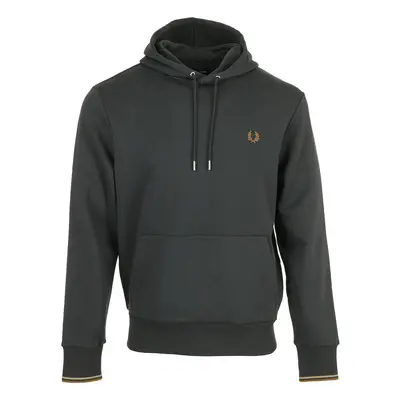 Fred Perry Tipped Hooded Sweatshirt Šedá