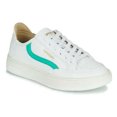 Superdry BASKET LUX LOW TRAINER Bílá