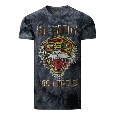 Ed Hardy Los tigre t-shirt black Černá