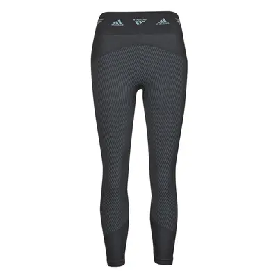 adidas STUDIO AEROKNIT 7/8 Leggings Šedá