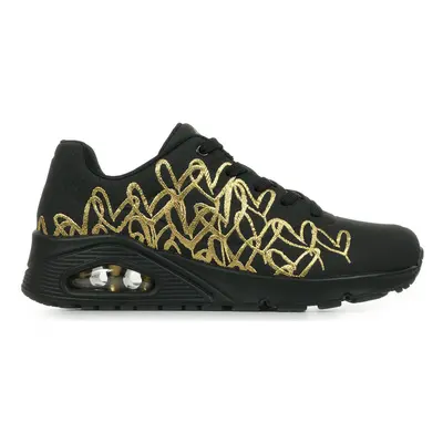 Skechers Uno Golden Heart Černá