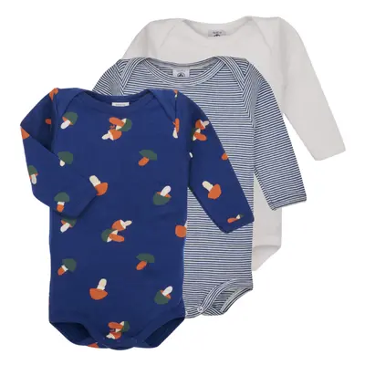 Petit Bateau LOT 3 BODY ruznobarevne