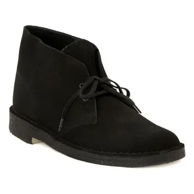 Clarks DESERT BOOT BLACK Černá