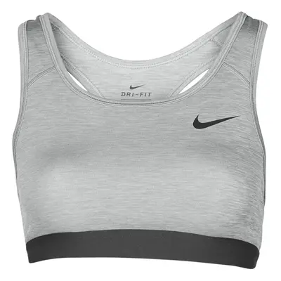 Nike DF SWSH BAND NONPDED BRA Šedá