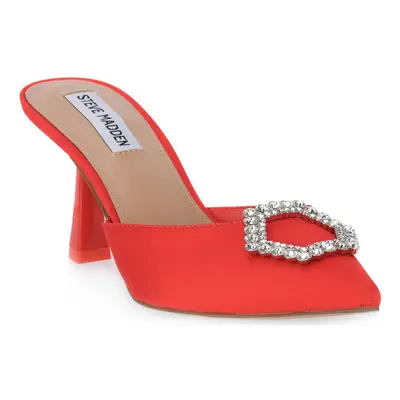 Steve Madden RED LUXE CITY SATIN Červená