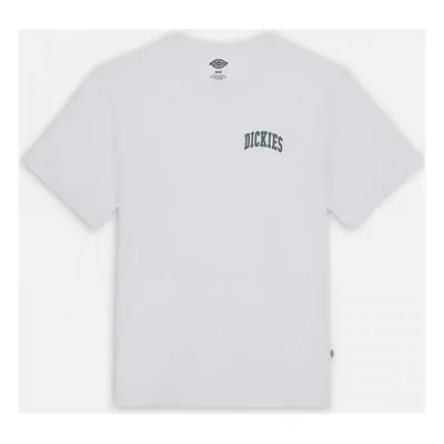 Dickies Aitkin chest tee ss Bílá