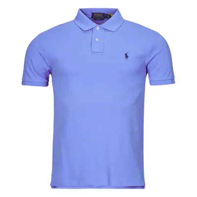 Polo Ralph Lauren POLO AJUSTE SLIM FIT EN COTON BASIC MESH Tmavě modrá