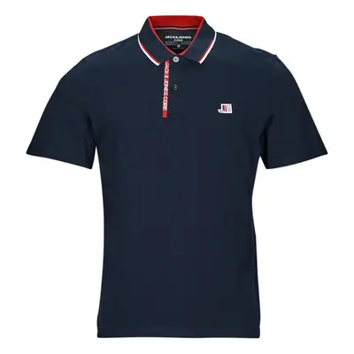 Jack & Jones JCOLOGAN POLO SS Tmavě modrá