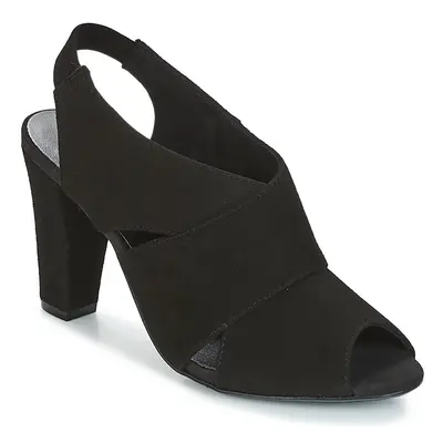 KG by Kurt Geiger FOOT-COVERAGE-FLEX-SANDAL-BLACK Černá