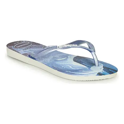 Havaianas KIDS SLIM FROZEN Modrá