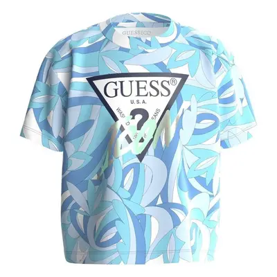 Guess SS SHIRT Modrá