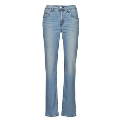 Levis 724 HIGH RISE STRAIGHT Lightweight Modrá