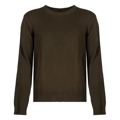 Les Hommes LKK112-603A | Jumper with Nylon Zelená