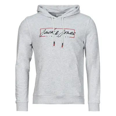 Jack & Jones JJZURI SWEAT HOOD Bílá