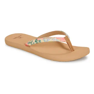 Rip Curl FREEDOM BLOOM OPEN TOE Hnědá