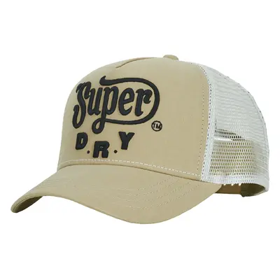 Superdry DIRT ROAD TRUCKER CAP Béžová