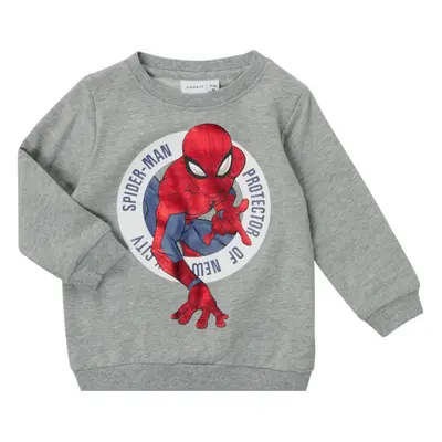 Name it NMMJANICH SPIDERMAN SWEAT Šedá