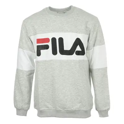 Fila Straight Blocked Crew Sweat Šedá