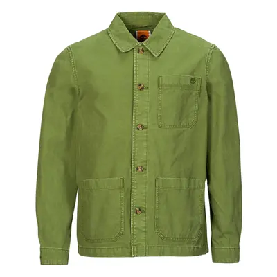 Timberland Washed Canvas Chore Jacket Khaki