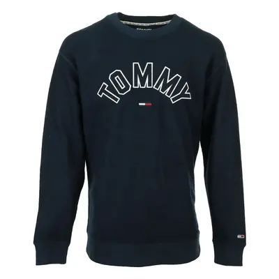 Tommy Hilfiger Reversed Crew Modrá